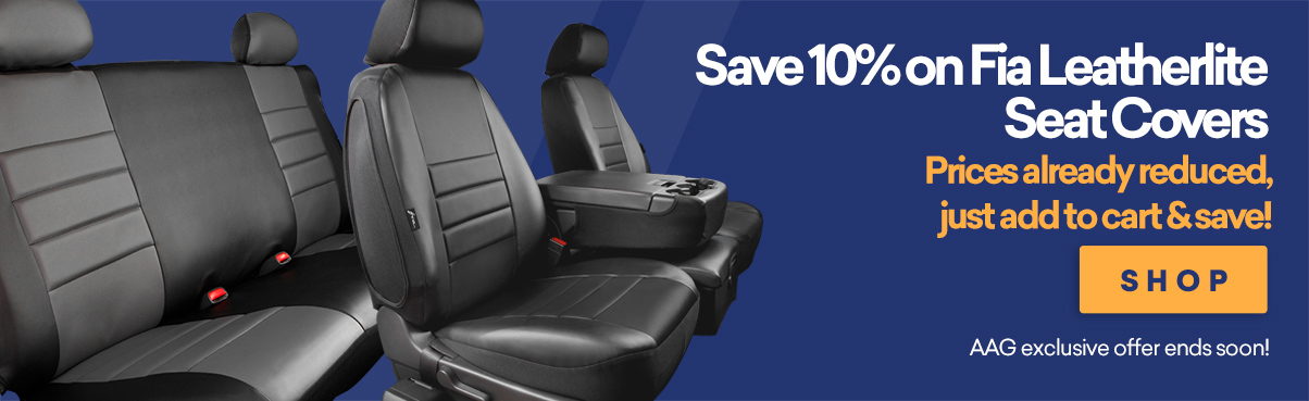 Save 10% on Fia LeatherLite Seat Covers!