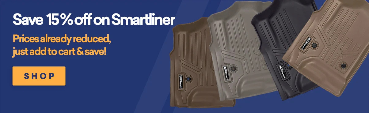 15% Off Smartliner Floor Liners!