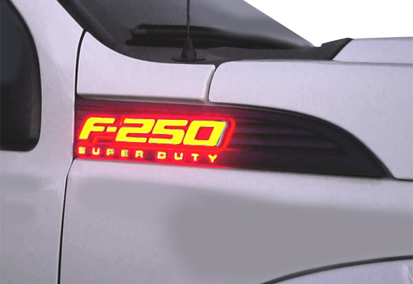 Recon Illuminated Fender Emblems