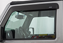 Auto Ventshade (AVS) Matte Black Seamless Window Deflectors