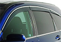 Auto Ventshade (AVS) Matte Black Seamless Window Deflectors