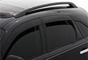 Auto Ventshade (AVS) Matte Black Seamless Window Deflectors