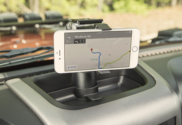 Rugged Ridge Dash Multi-Mount Phone Kit