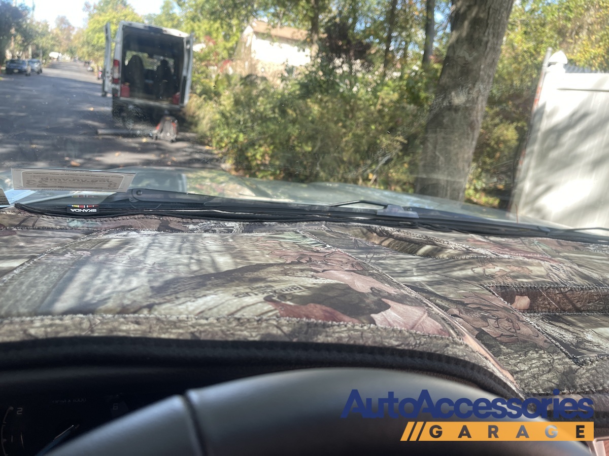 Coverking Mossy Oak Camo Velour Dashboard Cover photo by Vito T