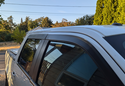 Customer Submitted Photo: Auto Ventshade (AVS) Matte Black Seamless Window Deflectors